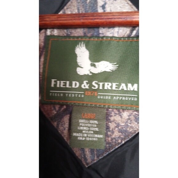 Field & Stream Men's Full Zip Hooded Insulated Camo Large Hunting Jacket… - Picture 6 of 11